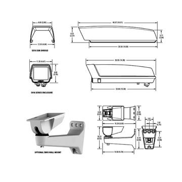 EH3515 派爾高pelco 監(jiān)控防護(hù)罩 支架